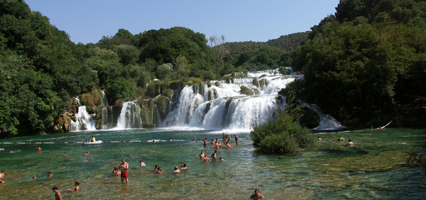 Krka waterfall