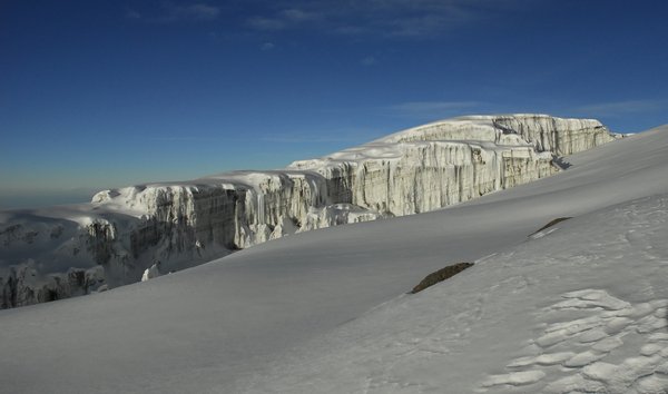 South Glacier of Kilimanjaro