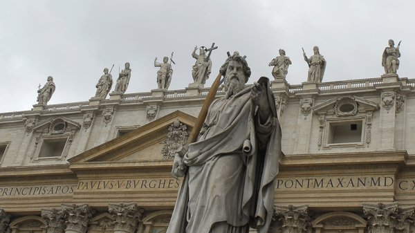 Statues in Vatican