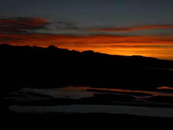 Sunrise over Thingvellir