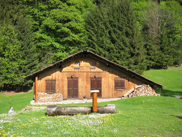 Savoie mountains and cottage
