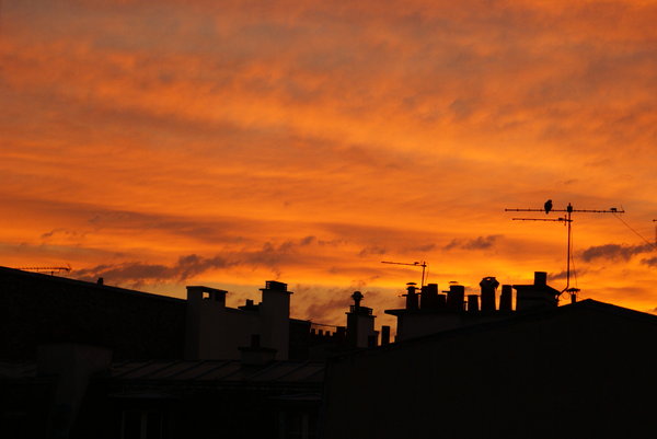 Sunset on Paris
