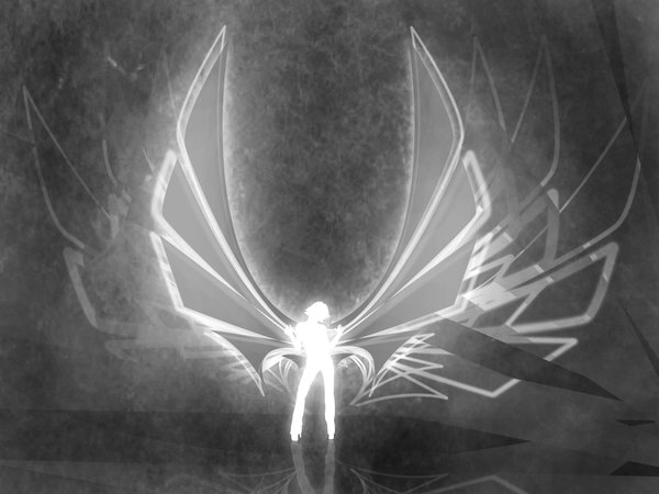 Silhouette Angel 2