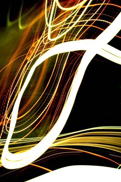 Squggly Lights II: More light effects - the last one seems popular...NB: Credit to read 