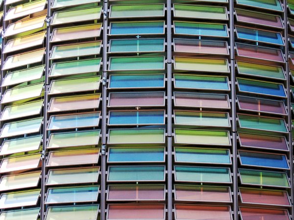 colourful windows