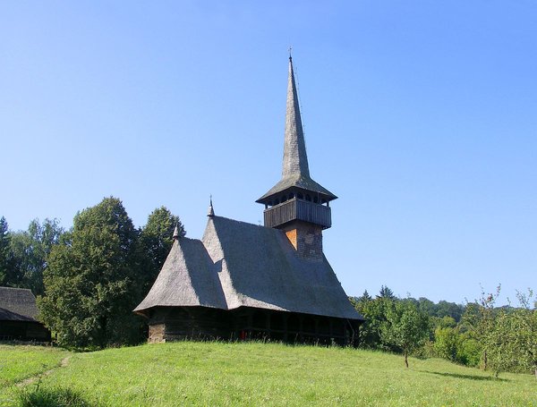 Roemeense houten kerk: 