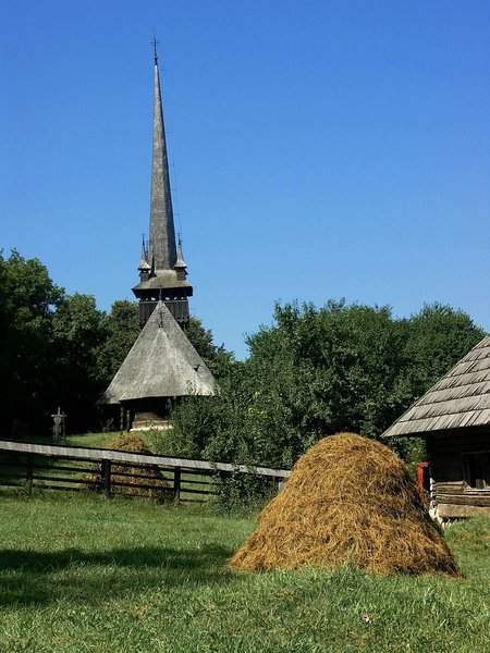 Romanian wooden church