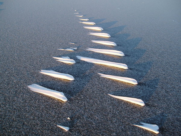 Patterns on the ice