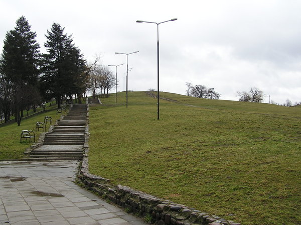 Hill in the park