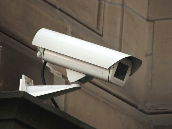 secure seeing: external security camera