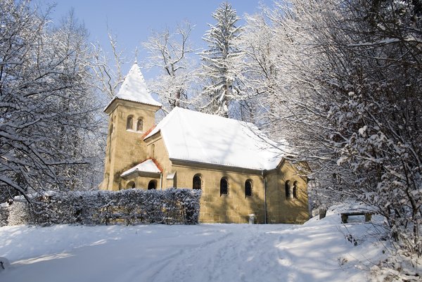 Church at winter