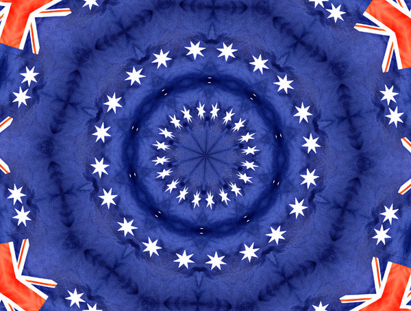 star flag circle