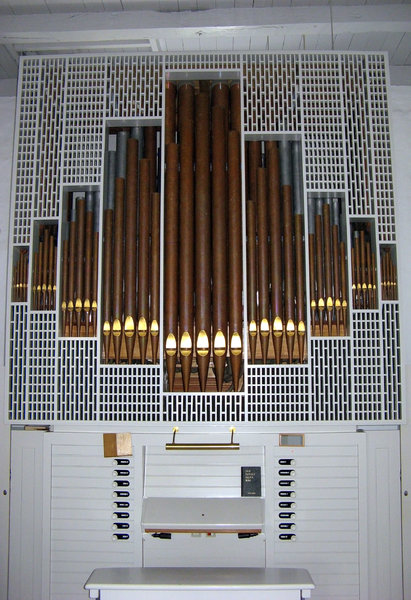 Jelling Church detail - organ