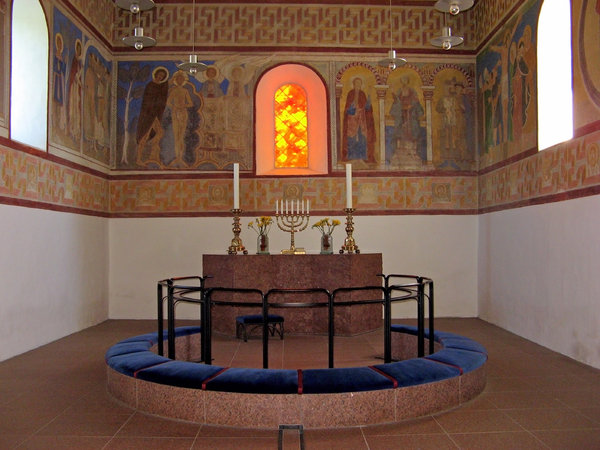 Jelling Church detail - altar