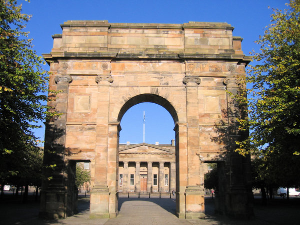 victorian arches: victorian arches - architecture in Glasgow, Scotland