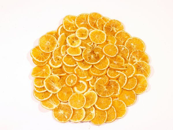 dry citron and oranges