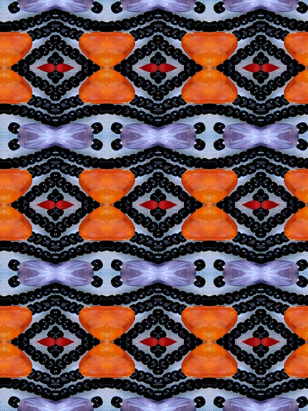 beady abstract pattern