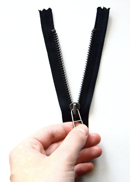 Zipper: black zipper