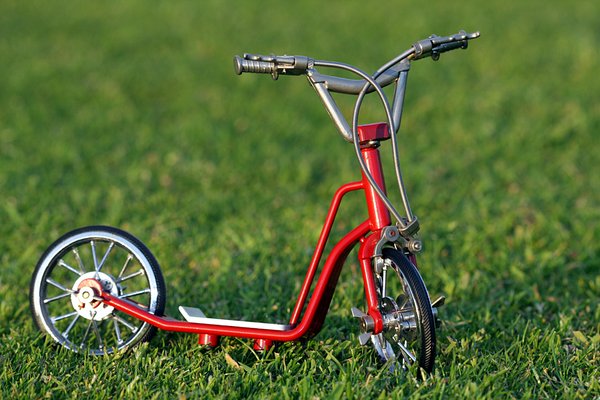 Bicycle on the grass 3
