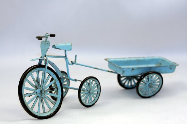 Charge tricycle miniature