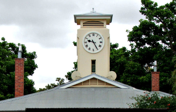 camp clock tower