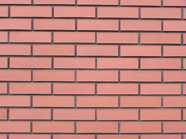 Brick wall: A wall made of bricks