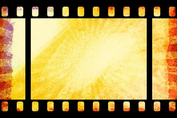 Grunge Film 1: Variations on a grunge film background texture.