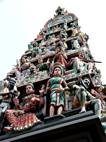 temple deities looking down