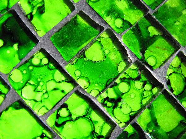 green glass mosaic 1