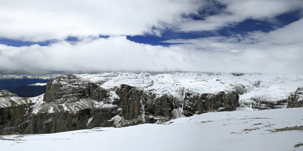 Snowy plateau