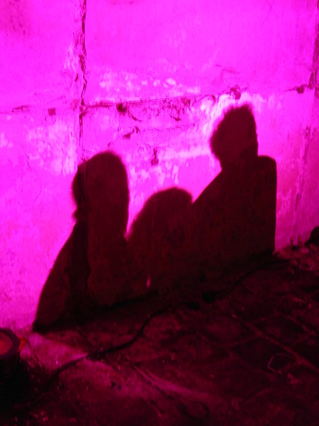 shadow in pink