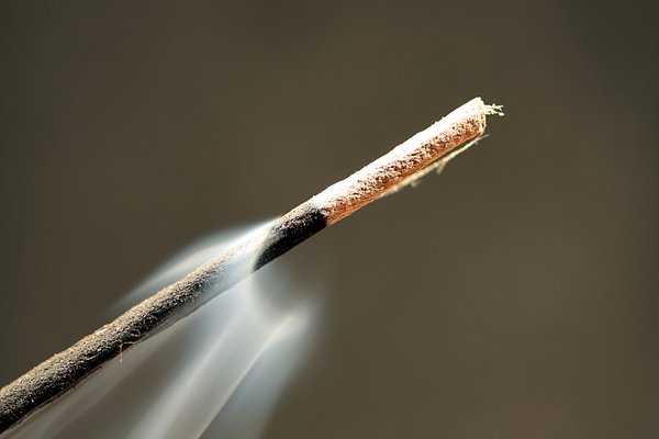 Burning incense 4