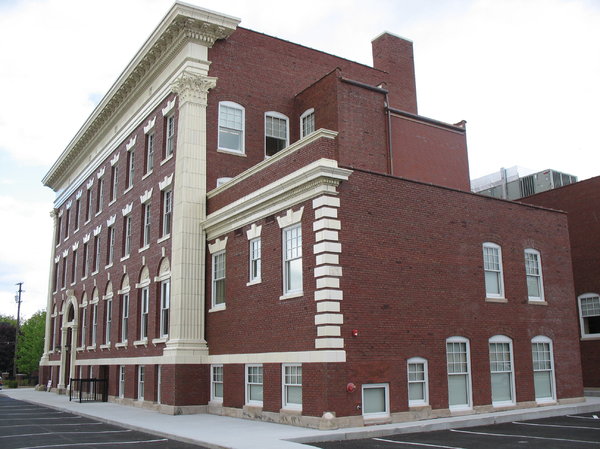 Classical Red Brick Building