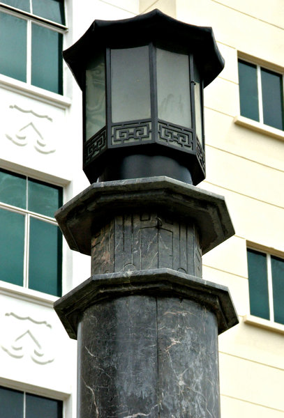 Chinese street lamp-post