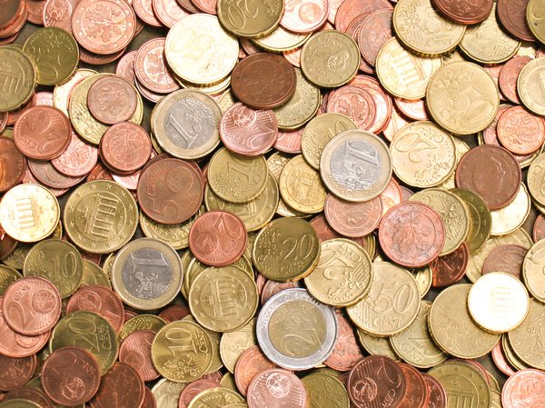 Euro-Münzen Textur 2: 