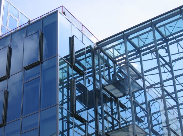 dynamische glas architectuur: 