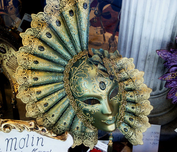 Mask: Carnival mask, Venice, Italy