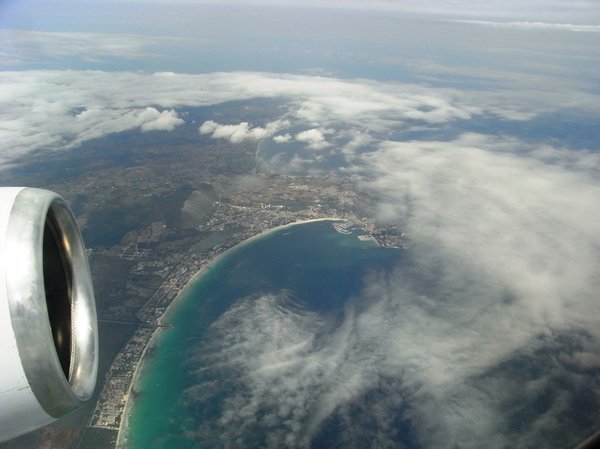 Flying over Majorca