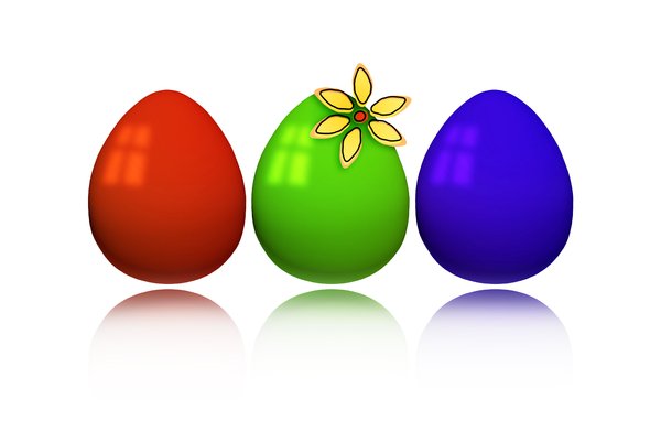 RGB Easter eggs