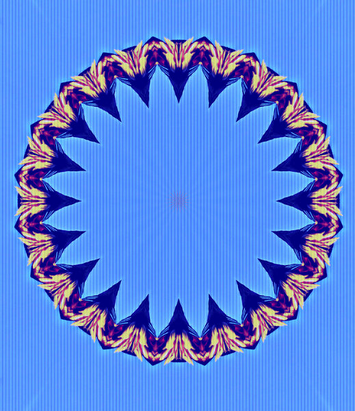 blue tooth circle