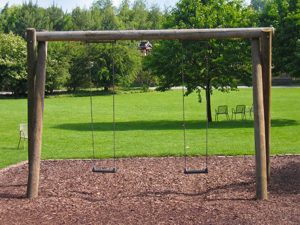swing in a park