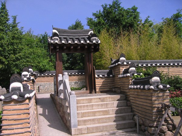 decorative corean architecture