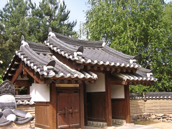 decorative corean roofs