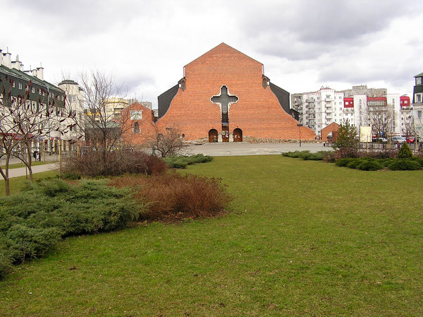 Church in a park
