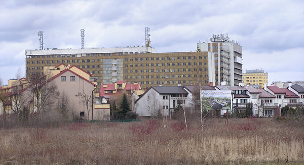 Factory on field