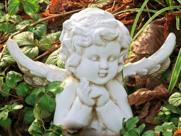 decorative angel figurine