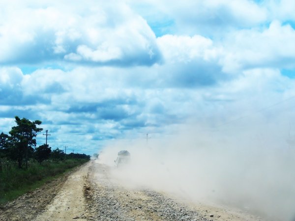 dusty adventure: photo taken in boliva, south america