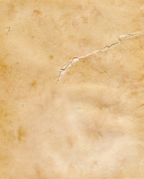Old, aged paper / parchment 1: Several high-resolution textures of old, aged paper or parchment, with and without borders, both slightly torn and plain. Suitable as a background for faux-old texts and documents