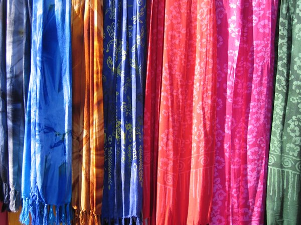 colourful batik shawls 2