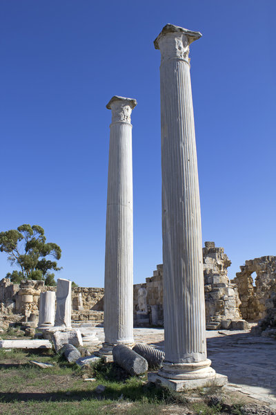 Two pillars